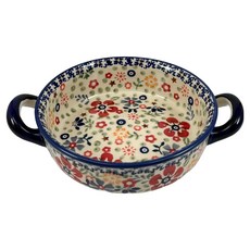 MANUFAKTURA 波蘭陶 碎花裙系列 雙耳烤盤, 1個