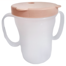 Edison 防拔防漏吸管水杯 250ml 寶寶水杯 韓國製造, 粉色, 1個