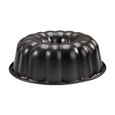 CHEFMADE 學廚 黑色10寸中空花形不粘蛋糕模, 烘焙廚房系列, 10吋, 1個