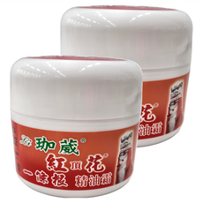 Li 珈葳 BEST 紅頂花精油霜, 50g ± 5%, 2罐, 1入