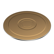 Corelle Brands 康寧餐具 Snapware Visions 多功能導磁盤 香檳金, 1個, 24cm