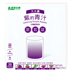 義美生機 紫的青汁, 3g, 1盒, 30包