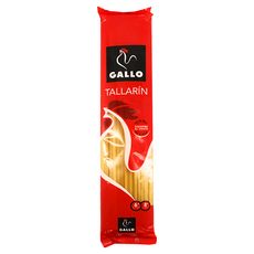 西班牙 GALLO 公雞牌 無鹽無色素細扁直麵 西班牙原裝進口 杜蘭小麥麵粉製成, 250g, 1包