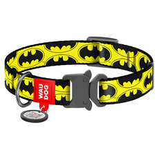 WAUDOG DC漫畫尼龍項圈, 蝙蝠俠, 1條