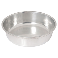 双炮 特厚面盆2尺3 67 x 18.5cm, 1個, 銀色