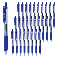 ZEBRA 斑馬牌 SARASA Clip 原子筆 0.5mm 10支裝, 藍色, 30支