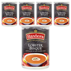 Baxters 龍蝦濃湯，白蘭地和鮮奶油, 400g, 5罐