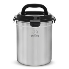 NATURE LIVING 304不鏽鋼廚餘桶 3L, 942307, 1個