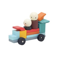 tender leaf 磁力積木, 賽車手, 1組