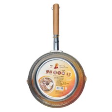 優得 電磁爐適用 雪平鍋 22cm, 鋁合金/櫸木材質, 單色, 1個