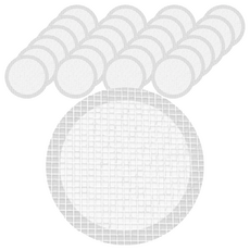 小麥購物 排水孔貼圓形 G538 1g 25個, 透明白