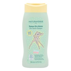 NATURAVERDE 洋甘菊溫和洗髮精 0歲以上 小鹿斑比, 200ml, 1瓶