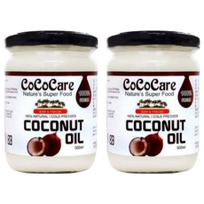 COCOCARE 冷壓初榨椰子油 500ml, 2罐