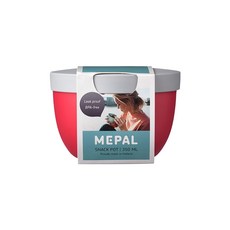 MEPAL 隨行點心罐 350 ml 防漏 不含BPA, 紅色, 1個