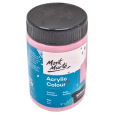 Mont Marte 蒙瑪特 300ml 壓克力顏料, 粉色, 半霧面效果, 1色