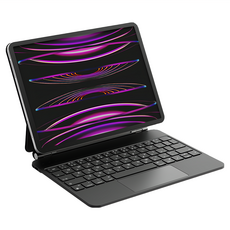 Kamera 佳美能 T89S Magic 鍵盤保護套組, 台灣中文鍵盤 懸浮磁吸設計, 1組, 黑色