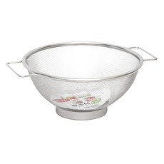 日本ECHO 不鏽鋼把手瀝水/濾網, 17.5cm, 1個
