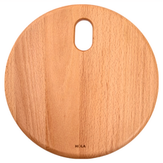 HOLA 和樂家居 木作山毛櫸隔熱鍋墊 25 x 25 x 1.5cm, 原木色, 1個