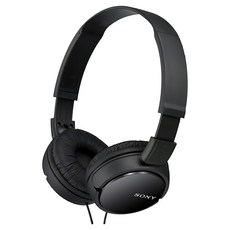 Sony 索尼 MDR-ZX110AP 立體聲耳罩式耳機, 黑色, 1個