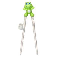DOOBY 大眼蛙 幼兒卡通學習筷, 綠色, 1雙, 綠色, 1雙
