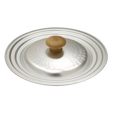 京都活具 廚房蓋 鍛造雪平紋理握柄設計 日本製 適用鍋具, 16~20cm, 1個