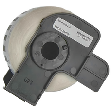 NEXTPAGE 台灣榮工 連續標籤帶 DK-22210, 29mmx30.48m, 白底黑字, 30.48m