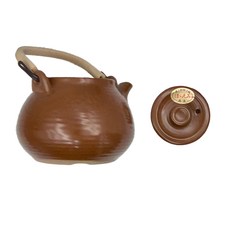 森泉 樺釉耐熱壺-日本製, 含耳寬18cm/含把高18.5cm, 滿水容量600mL, 陶製, 森泉樺釉, 600ml, 1個