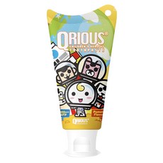 QRIOUS 奇瑞斯 元氣小兒護齒膏, 可吞嚥配方，四個月以上適用，添加優質益生菌, 60g, 1條
