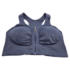 FANCY LIFE 美背彈力運動內衣 L, 藏青色