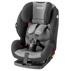 Graco G-LOCK 成長型輔助汽座 2144942，適用2-12歲兒童，黑鑽石BK，安全舒適, 1個