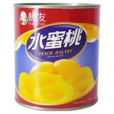 飯友牌 水蜜桃, 825g, 2罐