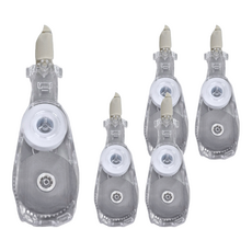 TEMPO 節奏牌 FUJILINE 按鍵式修正帶替芯, 4.2mm/6mm x 12M, 12入, 506R, 5盒