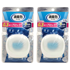 ST 雞仔牌 消臭力 強效持久型 浴廁除臭劑(本體) 6ml - 清新皂香 / 藍, 2個