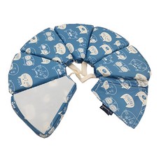 Mon bebe 夢貝貝 輕量防水海綿頭套 3L 脖圍 49-54公分 柔軟輕盈, 深藍色, 1個