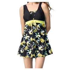 Summer love 夏之戀 大女連身帶裙 泳裙款 鋼圈款, 4L, S24715