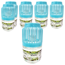 STAR CANDY 浴室清新香氛 6瓶, 木質珙桐, 260ml, 6袋