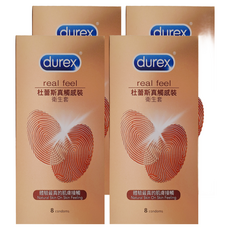 durex 杜蕾斯 真觸感裝保險套, 8個, 4盒