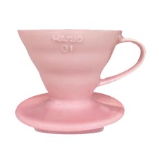 HARIO 好璃奧 V60 彩虹磁石濾杯EX, 櫻花粉01 1~2杯, 1個, 1~2杯