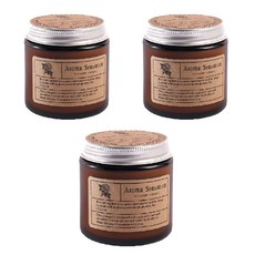 Y818香氛蠟燭, 蘭風鈴, 100g, 3個