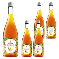 e.Ben 一本 頂級濃縮鳳梨醋，採用台灣鳳梨製成, 500ml, 5瓶