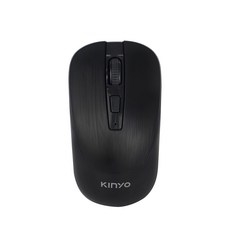 Kinyo 2.4GHz 無線靜音滑鼠 GKM-539, 黑色