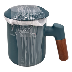 悅康品家 悅山茶杯2.0 禮盒精裝款, 深綠色, 1個