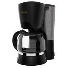 MATRIC 松木家電 10人份美式滴漏咖啡機 MG-CM1009A 110V 1000ml 耐熱玻璃壺 自動保溫功能, Black, 1台
