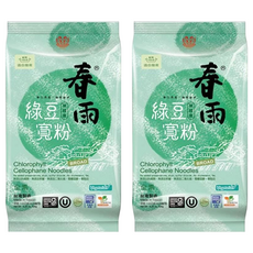 龍口 春雨綠豆寬粉，不含防腐劑，無膽固醇，全素, 120g, 2包