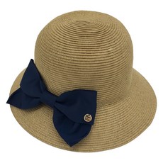 Bebehome 兒童日式抗UV親子草帽 蝴蝶結防曬帽