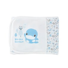 KU.KU Duckbill 酷咕鴨 竹纖有機棉元氣恆溫肚圍, 涼感柔軟吸濕透氣, 藍青色