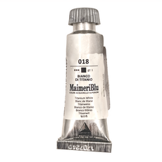 MAIMERI 美利藍管狀水彩 S1 #018 TITANIUM WHITE 鈦白, 12ml, 1條