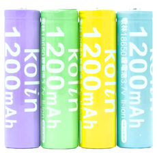 Kolin 歌林 二次鋰電池 68 x 18mm 35g, 4個裝, 1組