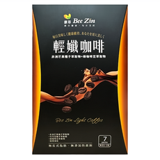 Bee Zin 康萃 美活非洲芒果咖啡 含非洲芒果種子萃取+綠咖啡豆萃取物, 12g, 7包, 1盒