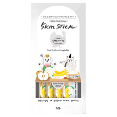 Chogong 朝貢 5km Stick 營養蔬果肉泥 助消化 犬貓用, 火雞雞胸肉, 含槲皮素與膳食纖維, 56g, 3袋